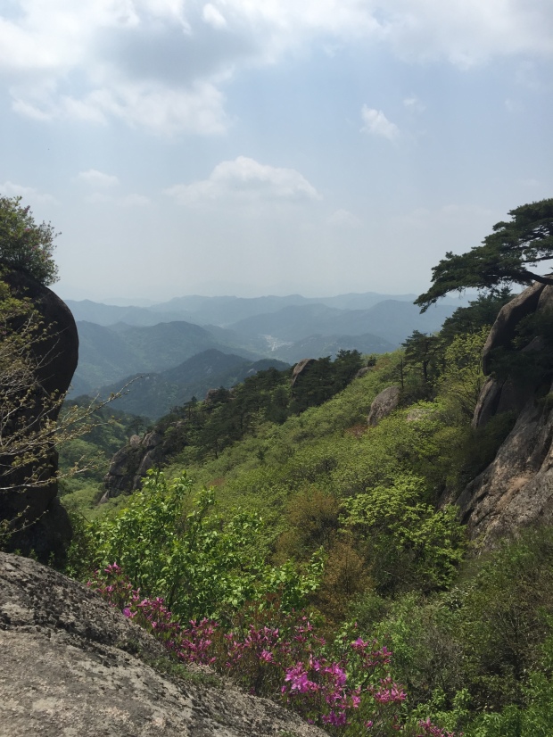 View from Munjangdae Peak